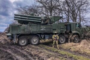Українські ССО захопили російський ЗРК «Панцир C-1»