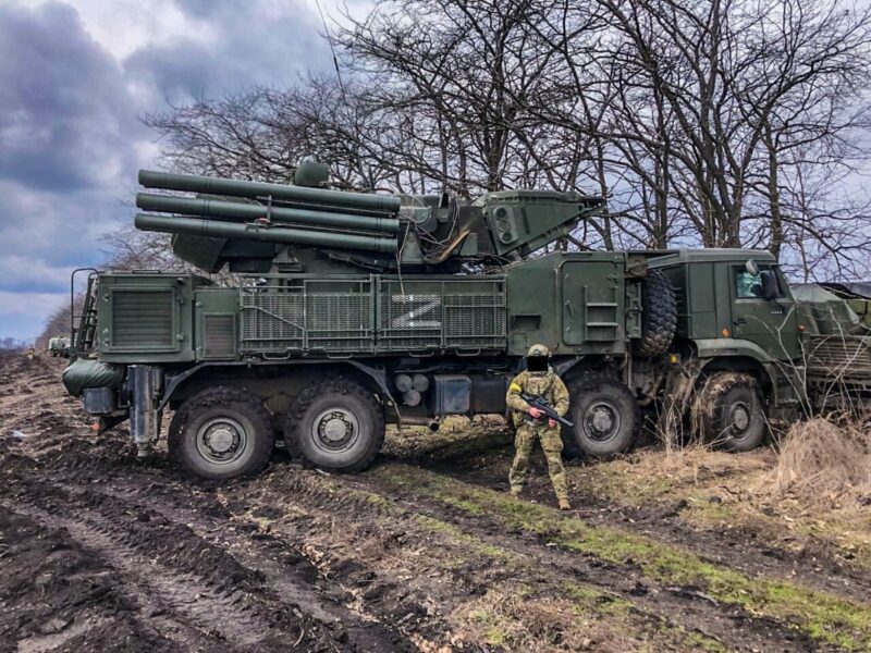 Українські ССО захопили російський ЗРК «Панцир C-1»