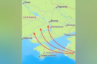 Карта запуску дронів