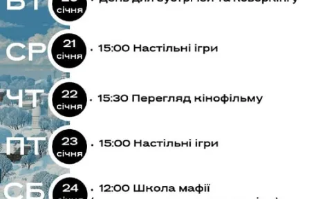 Миколаївський міський молодіжний простір “Хвиля”! 🌊 Анонс активностей 20-25/01