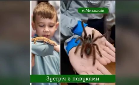 🕸 22 березня, субота, м.Миколаїв.  «Зустріч з велетенськими павуками».