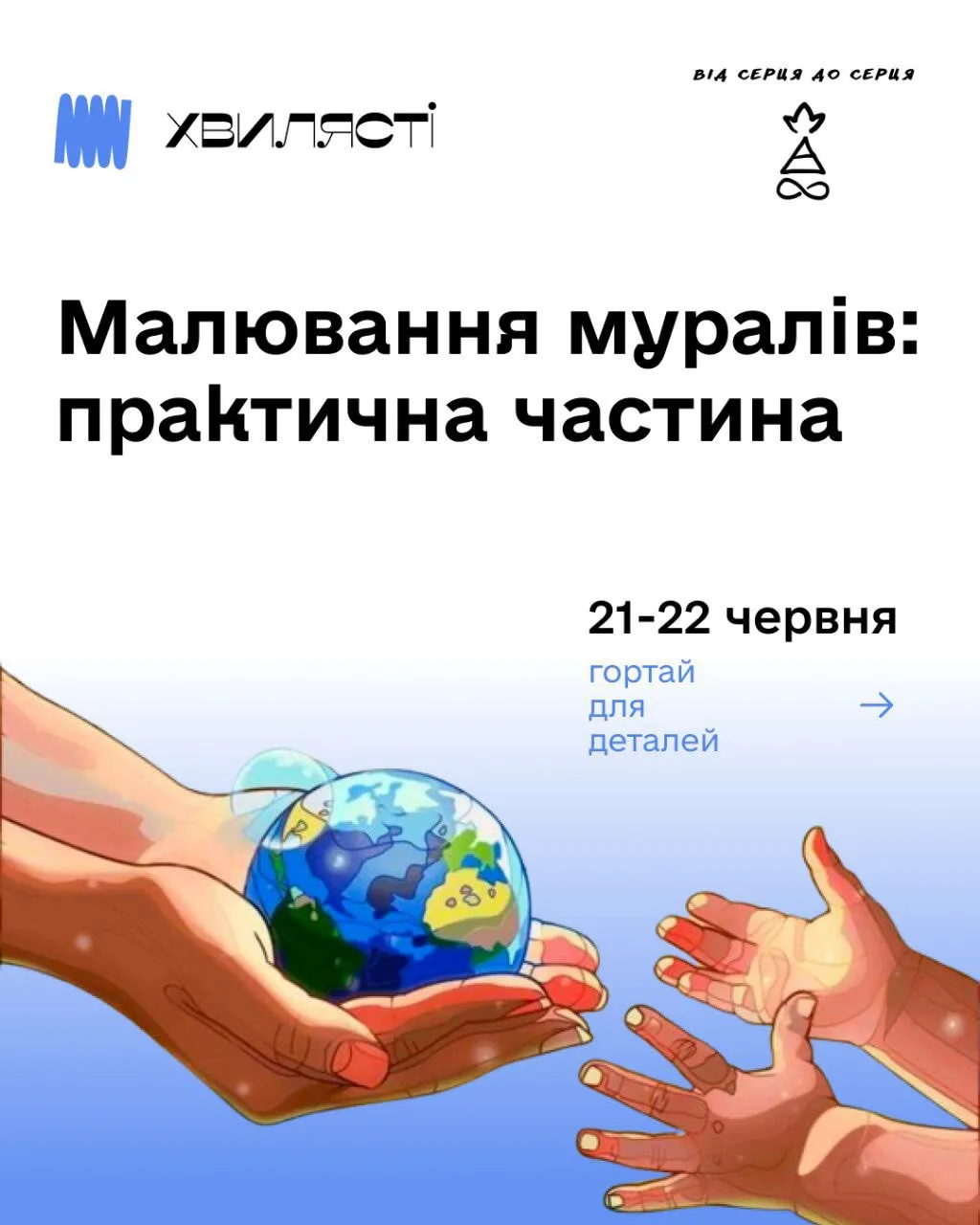Малювання муралів: практична частина – творчий захід на свіжому повітрі Малювання муралів: практична частина – творчий захід на свіжому повітрі