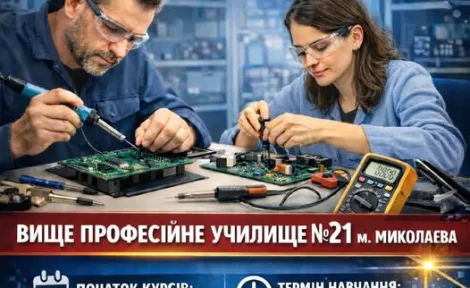 Безкоштовні курси «Монтажник електроніки» у Миколаєві: нова професія за 3 тижні