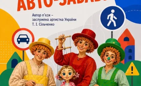 Клоуни навчать безпеці: казка про ПДР для дітей у Миколаївському театрі ляльок 🚦🎭