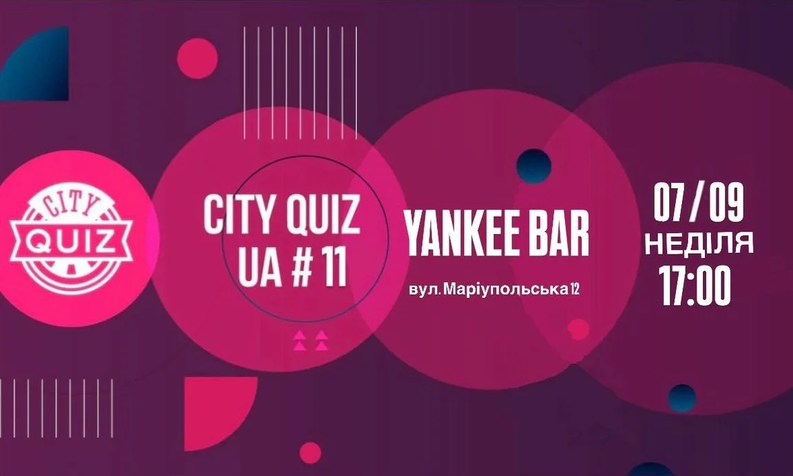 City Quiz – інтелектуально-розважальне шоу для друзів! 🎯🧩
