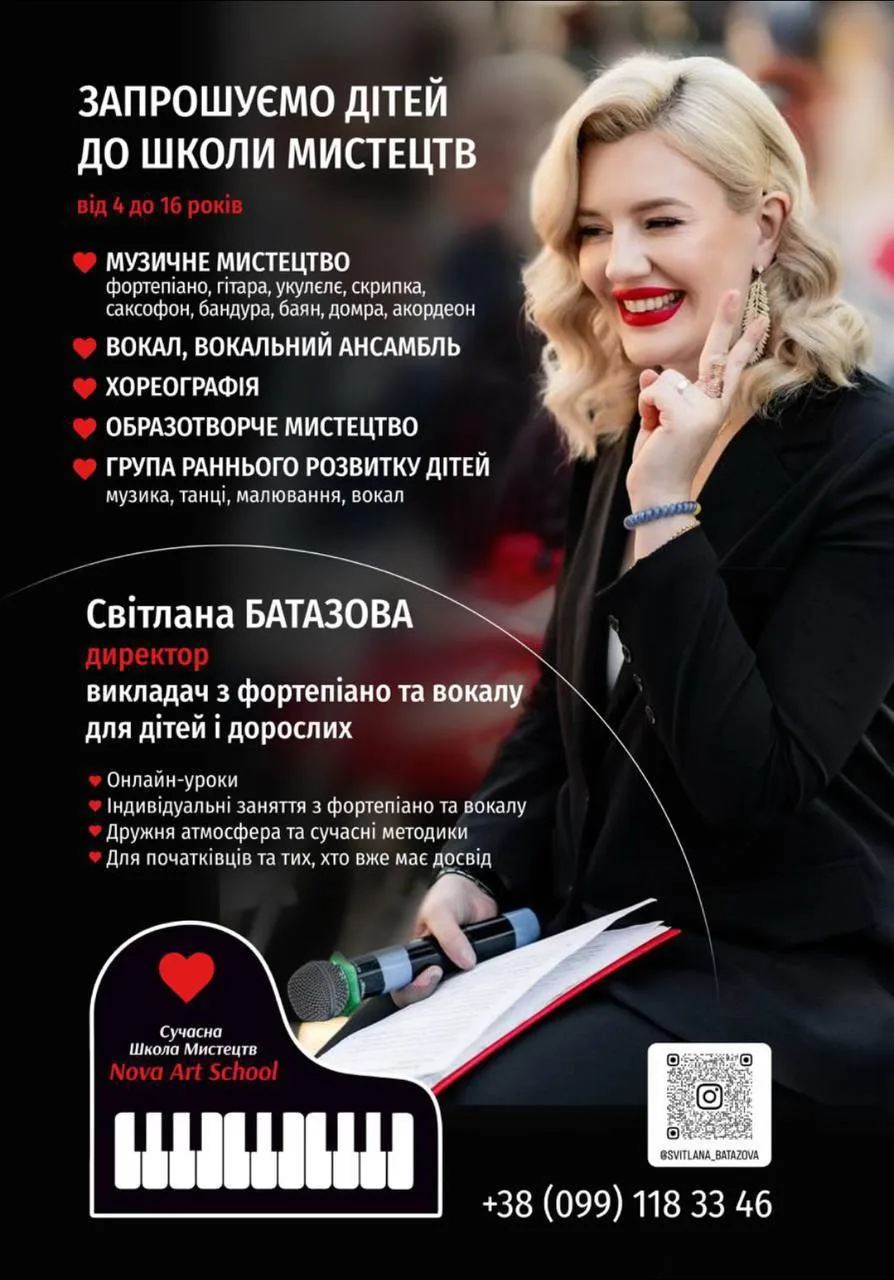 Сучасна Школа Мистецтв ART NOVA SCHOOL Сучасна Школа Мистецтв ART NOVA SCHOOL