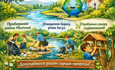 Екологічна акція біля Храму Покрова Пресвятої Богородиці